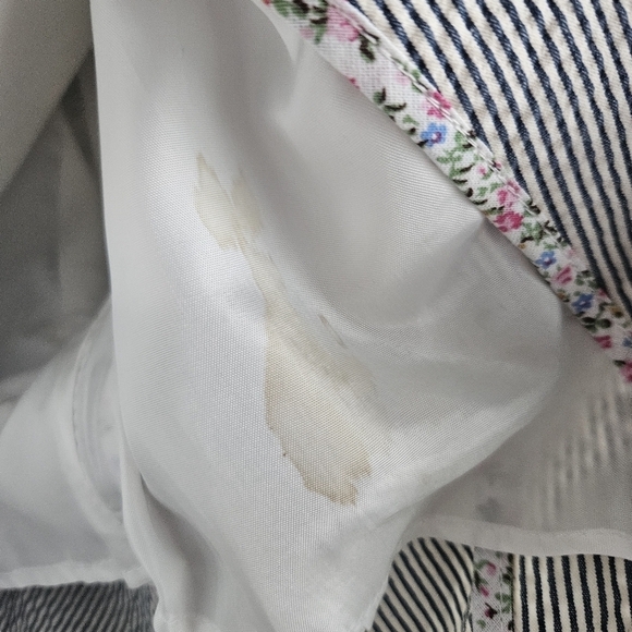 Of the Cloth Made in Italy Womens Gray White Structured Blazer No Size Tag - Picture 12 of 16